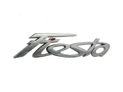 Emblem Tulisan Fiesta Warna Chrome Untuk Ford