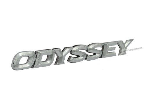 Emblem Tulisan ODYSSEY Ukuran 19.8x1.9cm Untuk Honda