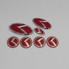Emblem Logo Kia New Forte YD K3 2014 2015 Warna Merah