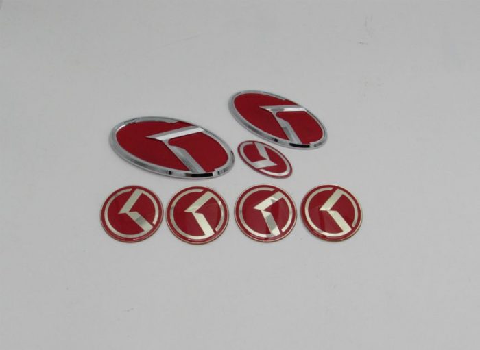 Emblem Logo Kia New Forte YD K3 2014 2015 Warna Merah