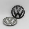 Emblem Logo VW Size 11.2cm Warna Hitam Motif Carbon