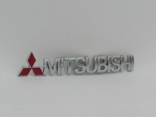 Emblem Tulisan MITSUBISHI Ukuran 150x27mm