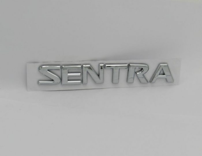 Emblem Tulisan SENTRA Ukuran 18x2.5cm For Nissan