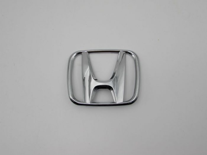 Emblem Logo Honda Warna Chrome Ukuran 10.4x8.5cm