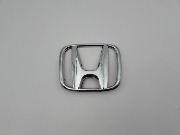Emblem Logo Honda Warna Chrome Ukuran 10x8cm