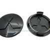 Dop Velg Mitsubishi Ukuran 6cm Warna Hitam