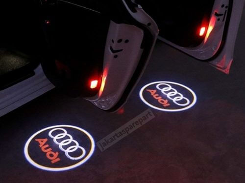 3D Door LED Audi A4 Tahun 2003-2008 Nyala Merah