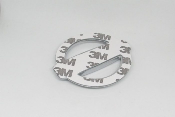 Emblem Logo Nissan Ukuran 8.2x7cm Warna Silver