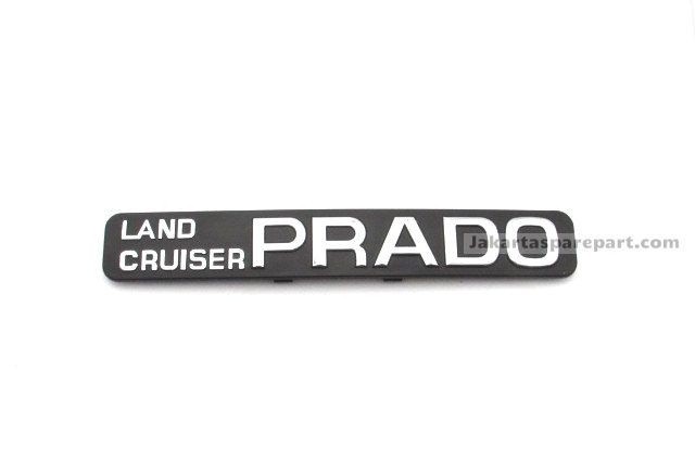Emblem Tulisan Land Cruiser Prado 26.3x4cm Untuk Toyota