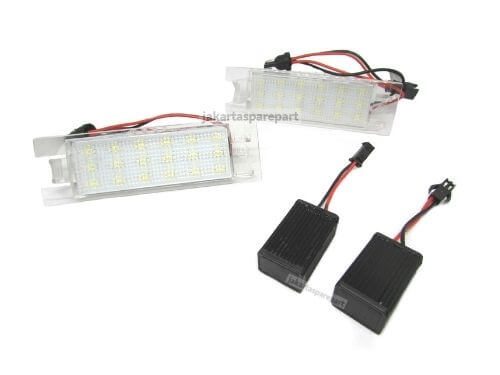 Lampu LED Plat Nomor Opel Zafira B (05-11), Astra H (04-09), Corsa D (06-11), Insignia (08-ON), Hyundai Ix35 (10-ON)