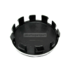 Dop Velg BMW Ukuran 56mm Warna Hitam Putih