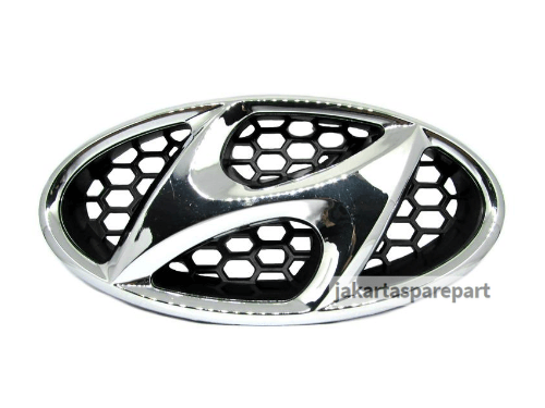 Emblem Logo Depan Hyundai Ukuran 17x8.5cm