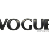 Emblem Tulisan VOGUE Warna Matte Black
