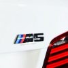 Emblem Tempel ///M5 Warna Glossy Black Ukuran 11.5x2.5cm