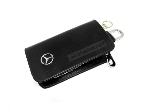 Dompet Kunci STNK Mercy Warna Hitam Ukuran 8x4.5cm