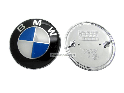 Emblem Kap Mesin dan Bagasi BMW Standart Ukuran 83mm
