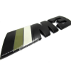 Emblem Tempel ///M3 Warna Grey Matte Black Ukuran 12x2.7cm