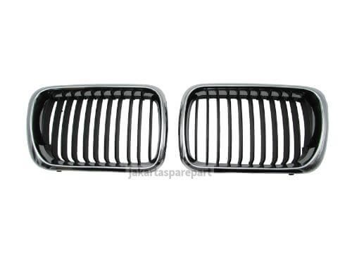 Grill BMW E36 Facelift Tahun 1997-1998 Warna Black Chrome