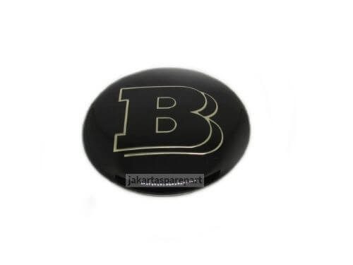 Emblem Stir Brabus Warna Hitam Ukuran 53mm