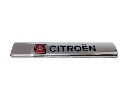 Emblem Samping Citroen Chrome Bahan Stainles