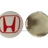 Dop Velg Honda Civic 2008-ON Ukuran 7cm Warna Merah Putih