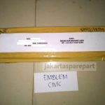 Emblem Tulisan Civic Warna Chrome Ukuran 12.3×2.4cm For Honda