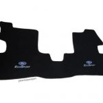 Karpet Ford Ecosport Tahun 2014 Bahan Beludru Premium Warna Hitam Logo Ford - 3 Baris Sampai Bagasi