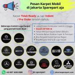 Karpet Mobil JKT Sparepart