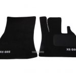 Karpet BMW Seri X5 G05 Tahun 2020 Bahan Beludru Premium Warna Hitam Logo Tulisan X5 G05 - Sampai Bagasi
