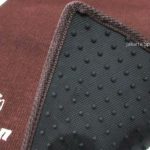 Karpet Mercedes Benz C-Class W203 Bahan Beludru Premium Warna Coklat Tua Logo Carlsson - 2 Baris