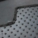 Karpet Mercedes Benz C-Class W204 Bahan Beludru Premium Warna Hitam Logo Bintang Mercedes Benz - 2 Baris