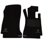 Karpet Mercedes Benz C-Class W204 C200 Non Bahan Beludru Super Warna Hitam Logo Bintang Mercedes Benz - Sampai Bagasi