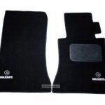 Karpet Mercedes Benz E-Class W124 E320 Tahun 1995 Bahan Beludru Premium Warna Hitam Logo Brabus - Sampai Bagasi