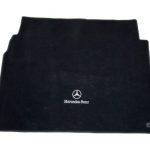 Karpet Mercedes Benz E-Class W210 Bahan Beludru Premium Warna Hitam Logo Bintang Mercedes Benz - Sampai Bagasi