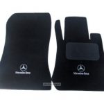 Karpet Mercedes Benz E-Class W210 Bahan Beludru Premium Warna Hitam Logo Bintang Mercedes Benz - Sampai Bagasi