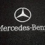 Karpet Mercedes Benz E-Class W210 Bahan Beludru Premium Warna Hitam Logo Bintang Mercedes Benz - Sampai Bagasi