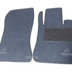 Karpet Mercedes Benz E-Class W210 Bahan Beludru Super Warna Abu-Abu Logo Carlsson - 2 Baris