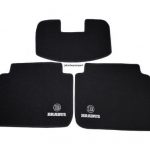 Karpet Mercedes Benz E-Class W124 E320 Tahun 1995 Bahan Beludru Premium Warna Hitam Logo Brabus - Sampai Bagasi