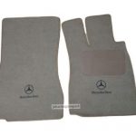 Karpet Mercedes Benz S-Class W220 S500L Tahun 2014 Bahan Beludru Premium Warna Cream Logo Bintang Tulisan Mercedes Benz - Sampai Bagasi