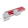 Emblem Tempel R Line Warna Merah Chrome