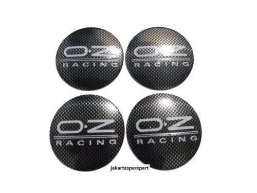 Emblem Velg OZ Racing Carbon Model Tempel Ukuran 56mm